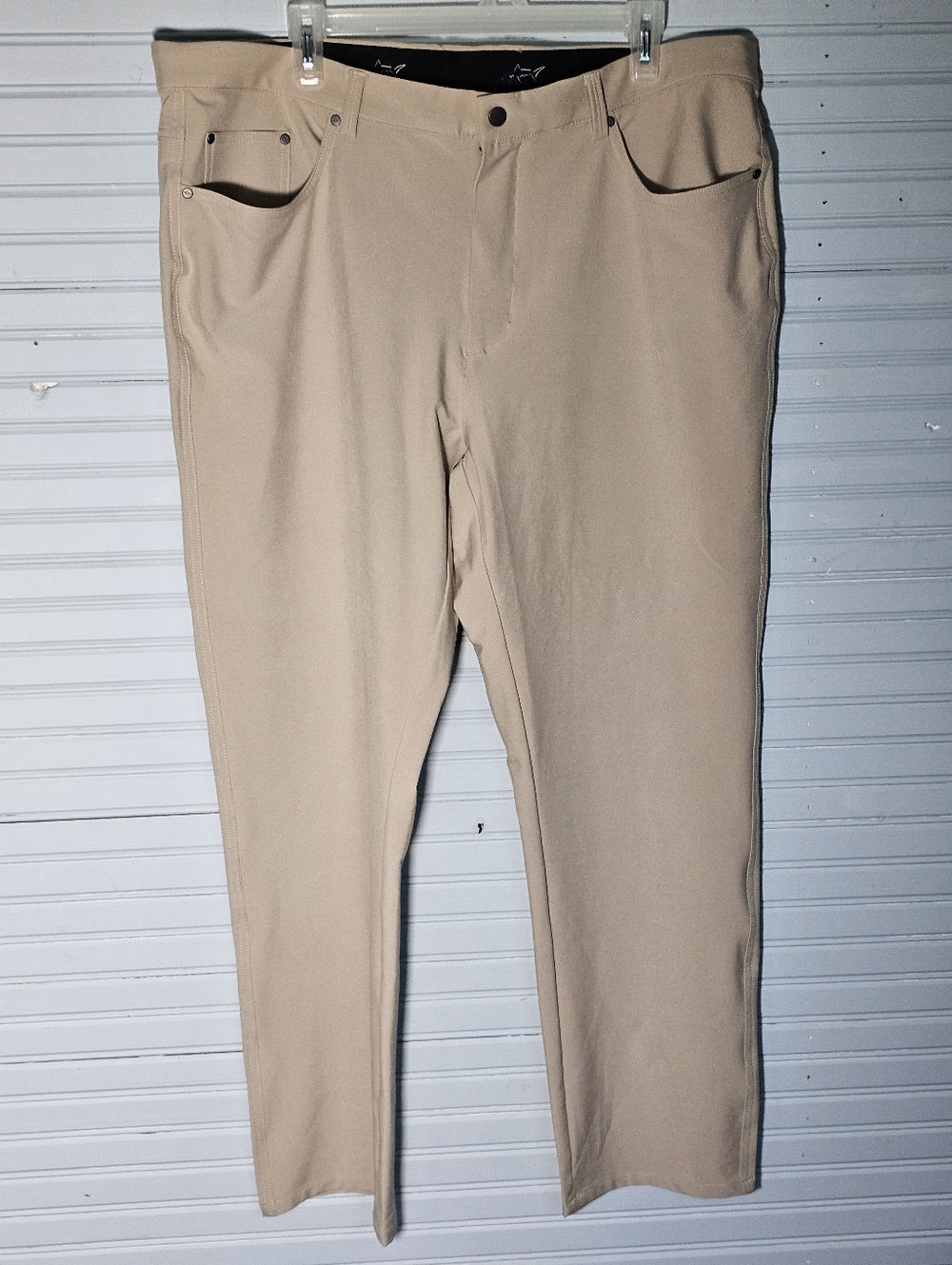 Greg Norman Khaki Chino Golf Pants 38×29